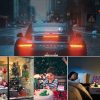 صفحه نمایشگر ال ای دی پشت شیشه خودرو